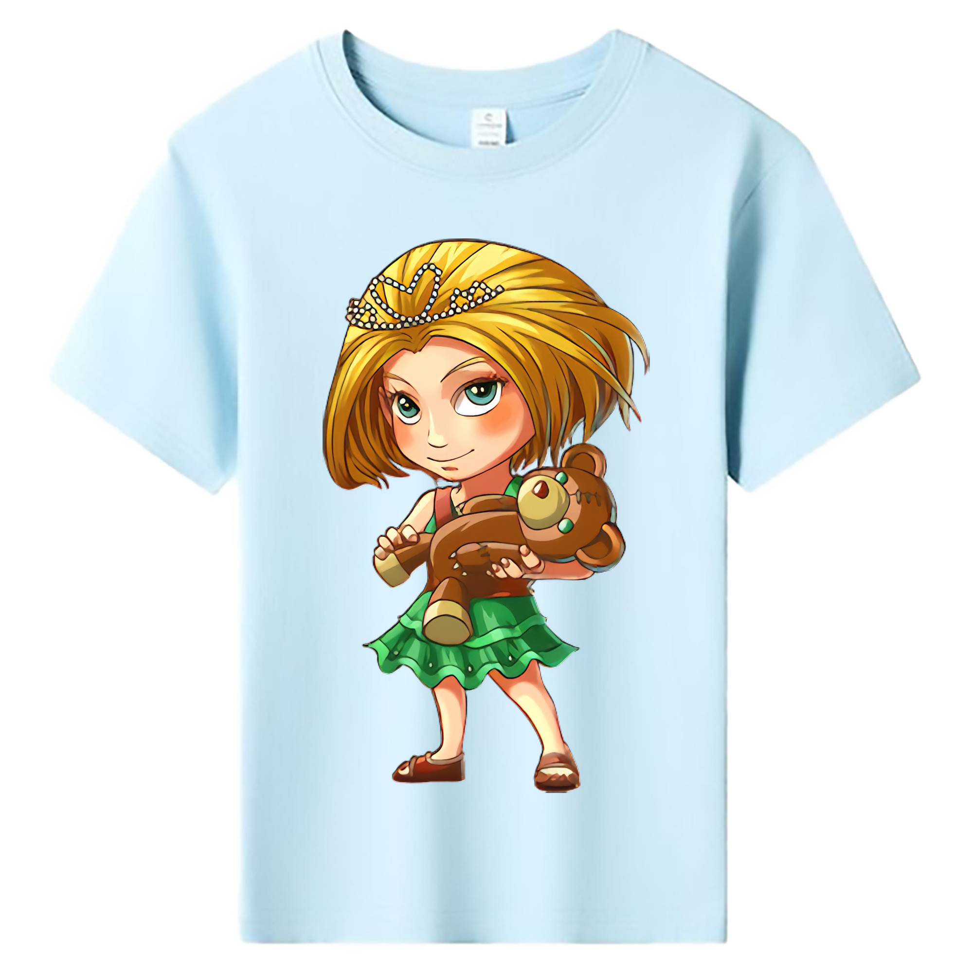 （画像用） リーグ・オブ・レジェンド League of Legends LOL 綿100％キッズTシャツ（フロントプリント）
